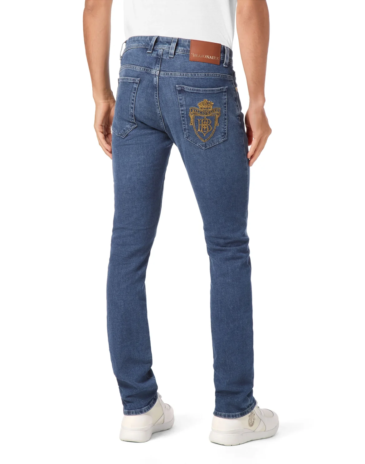 Super Straight Cut Trousers, цвет: Синий