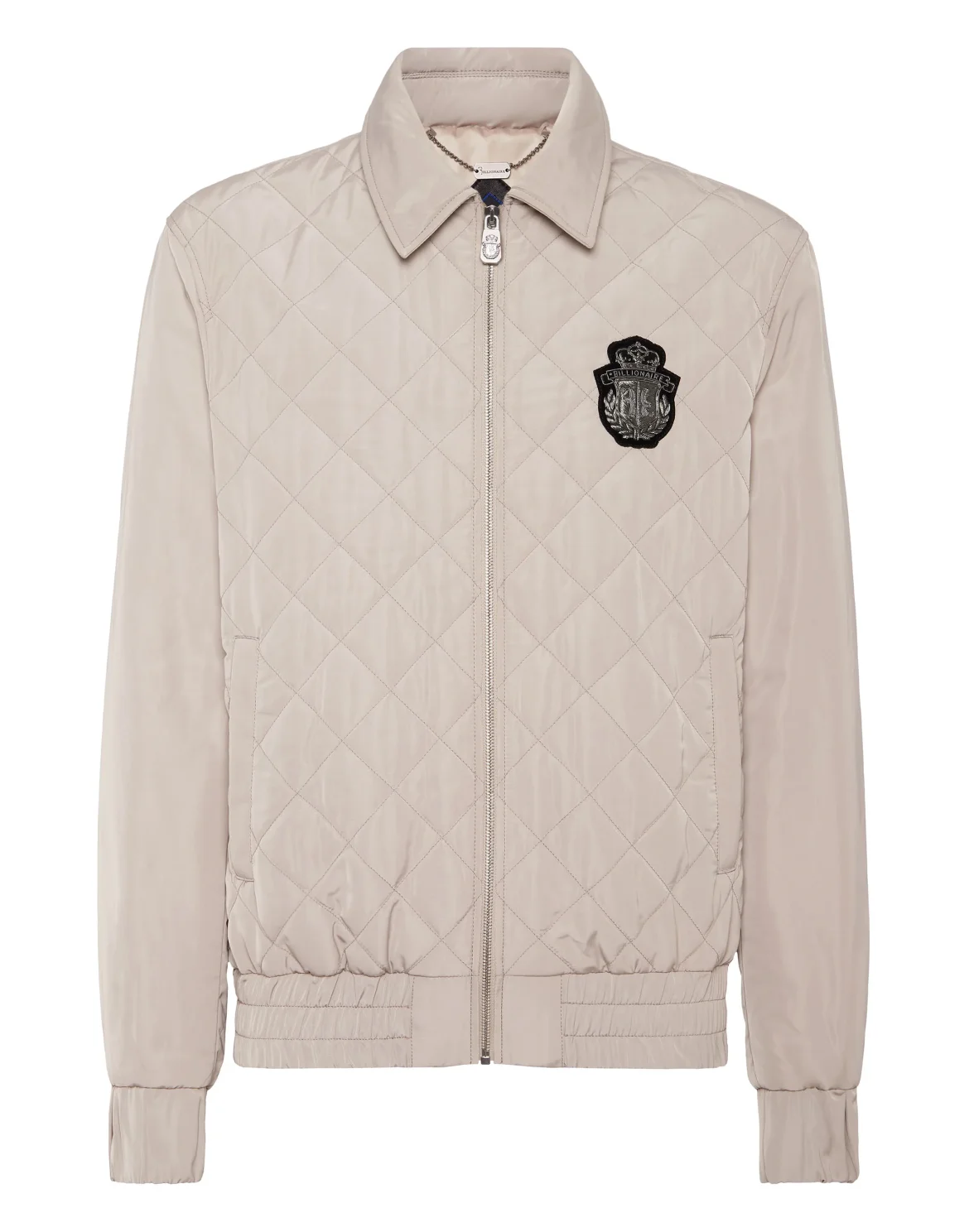 Nylon Quilted Jacket, цвет: Бежевый