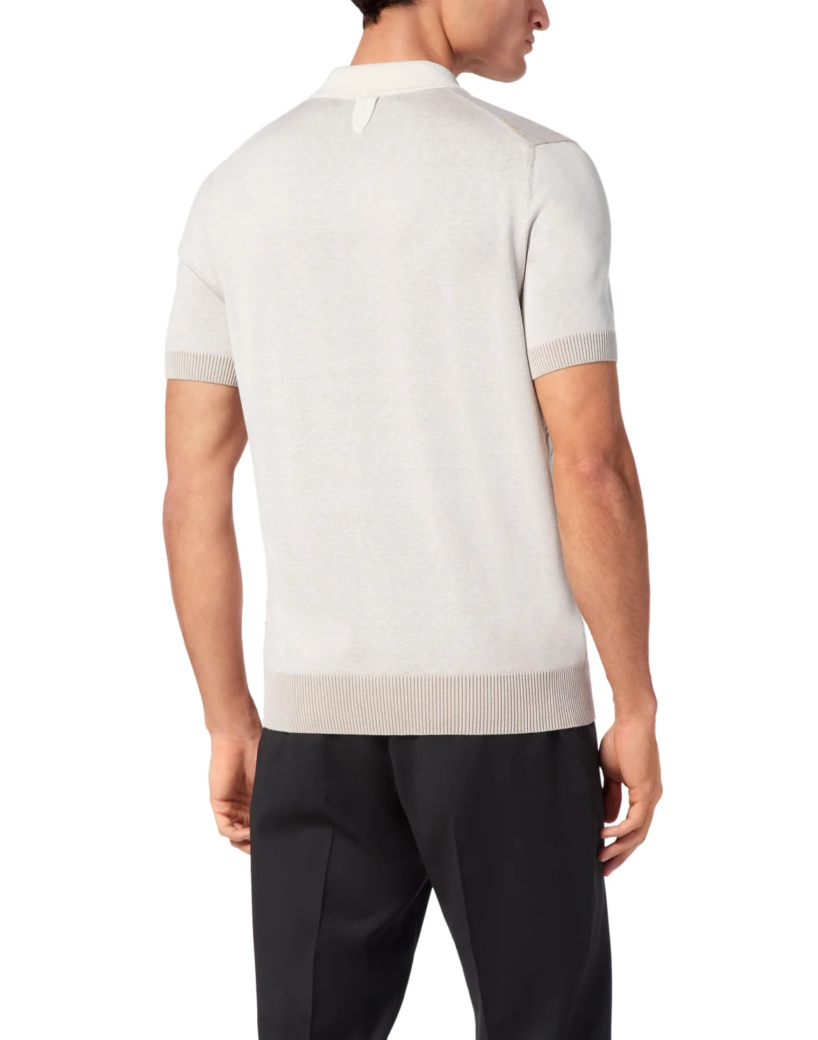 Silk Polo Shirt SS, цвет: Белый
