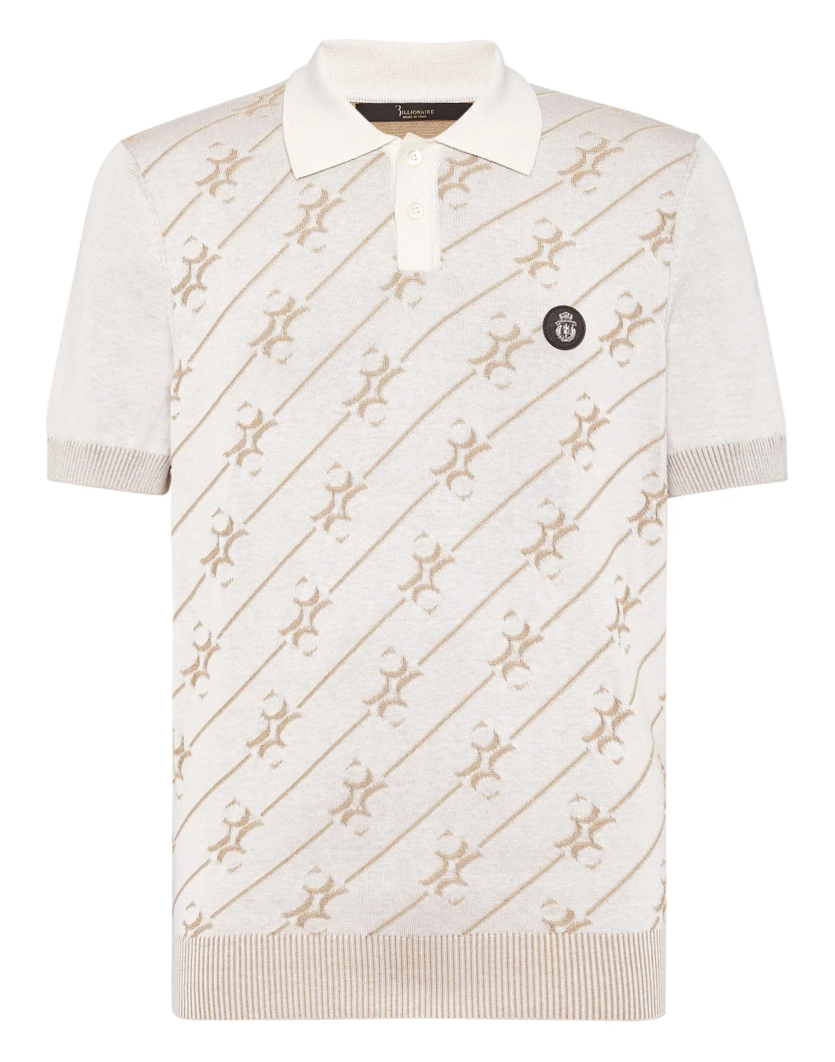 Silk Polo Shirt SS, цвет: Белый