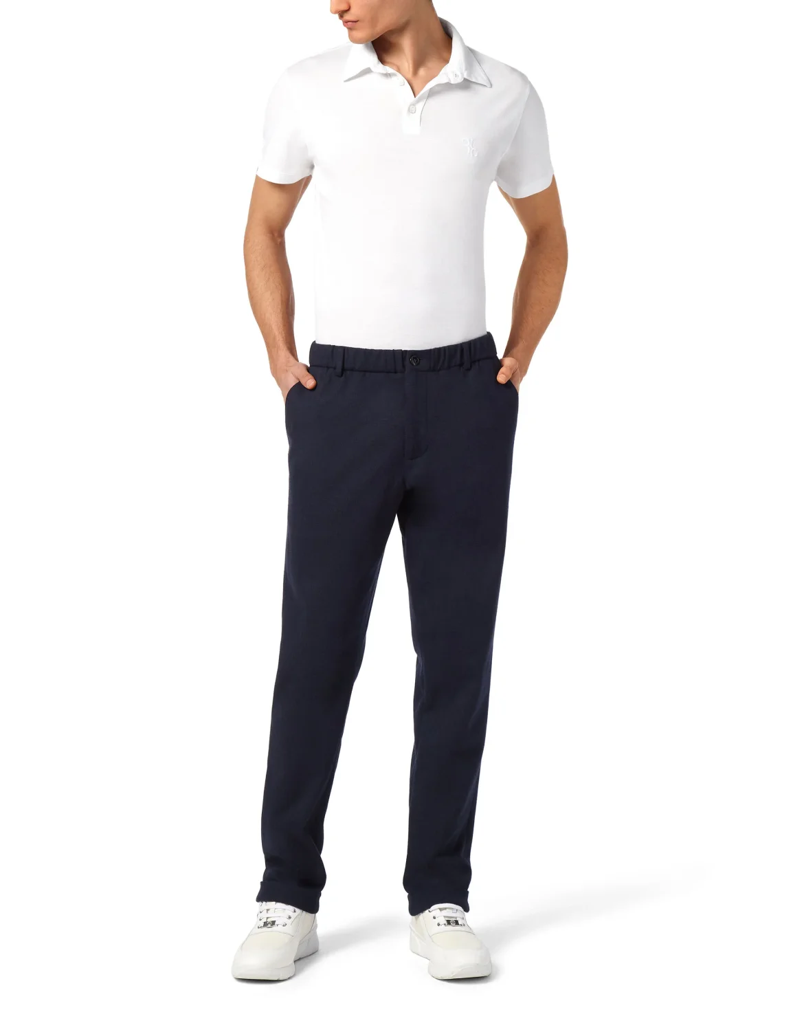 Jogging Fit Trousers, цвет: Синий
