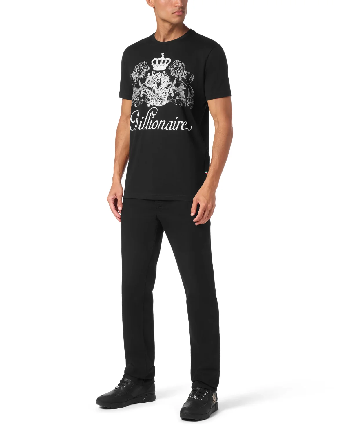T-shirt Round Neck SS, цвет: Черный