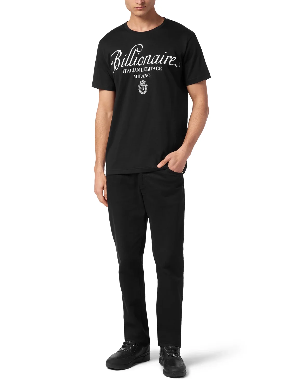 T-shirt Round Neck SS, цвет: Черный