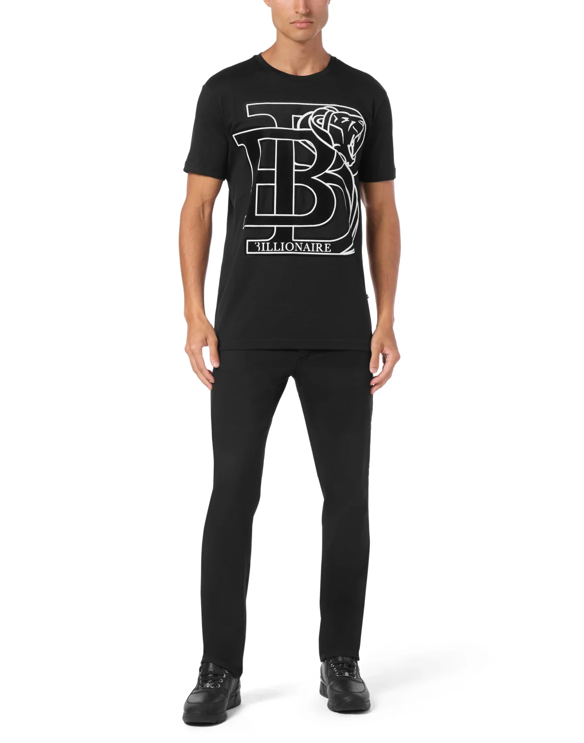 T-shirt Round Neck SS, цвет: Черный