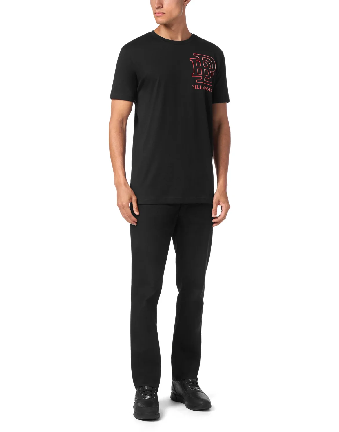 T-shirt Round Neck SS, цвет: Черный