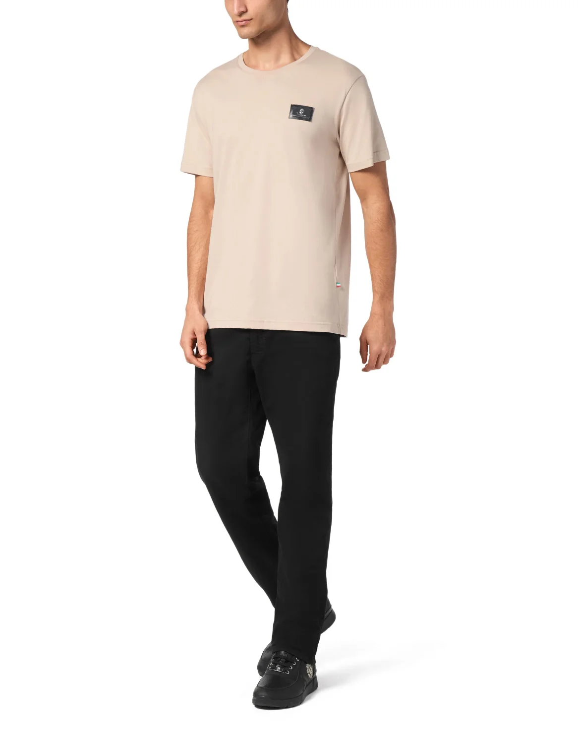 T-shirt Round Neck SS, цвет: Бежевый