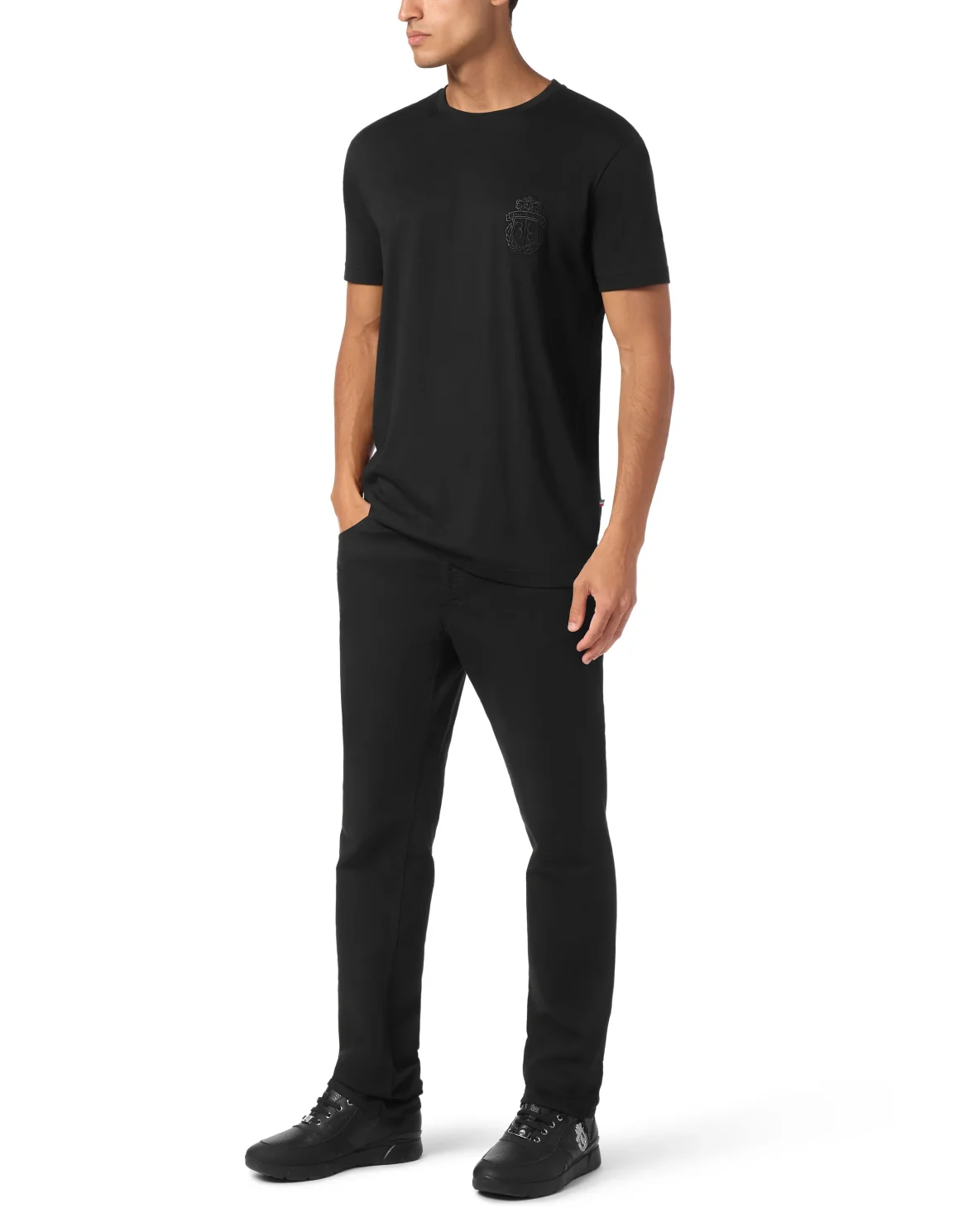 T-shirt Round Neck SS, цвет: Черный