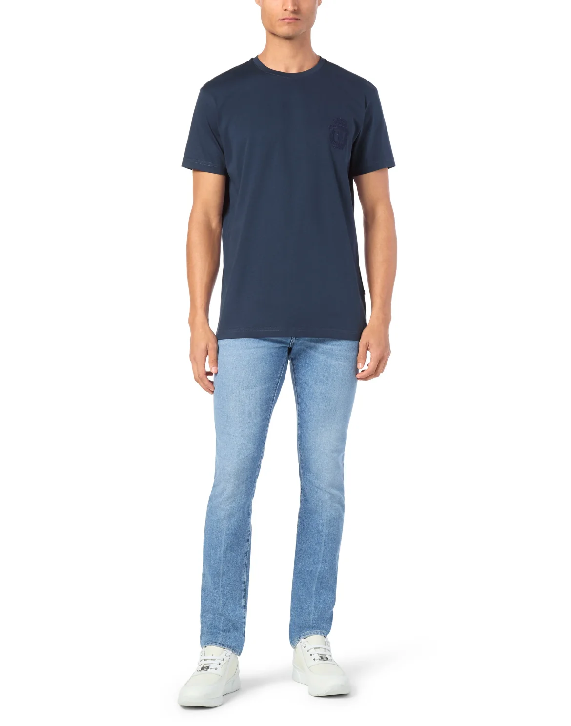 T-shirt Round Neck SS, цвет: Синий