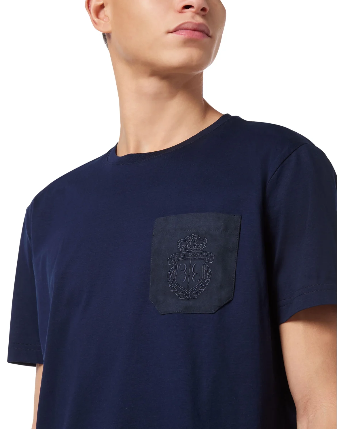 T-shirt Round Neck SS Crest, цвет: Синий