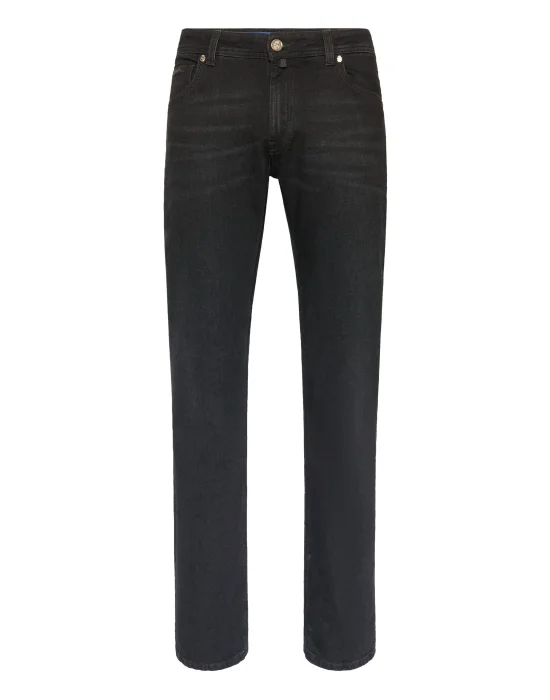 Denim Regular Fit Trousers