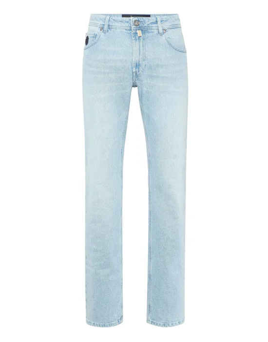 Denim Regular Fit Trousers