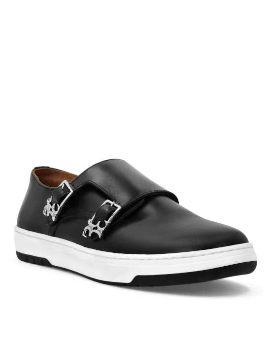 Leather Lo-Top Sneakers