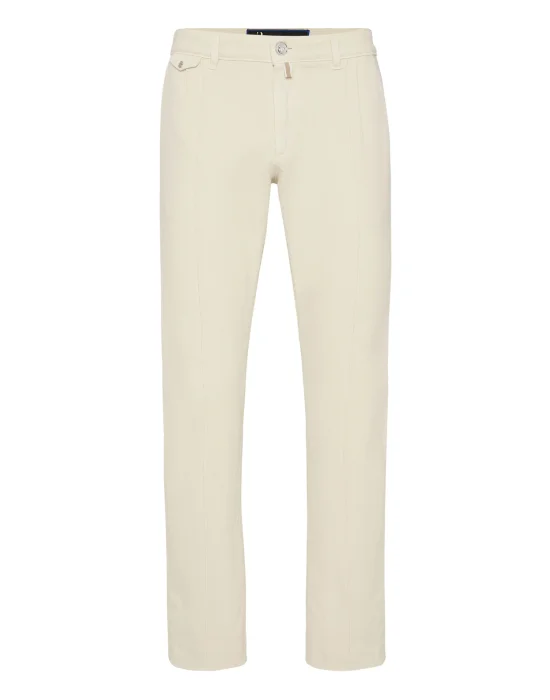 Denim Chinos Fit Trousers