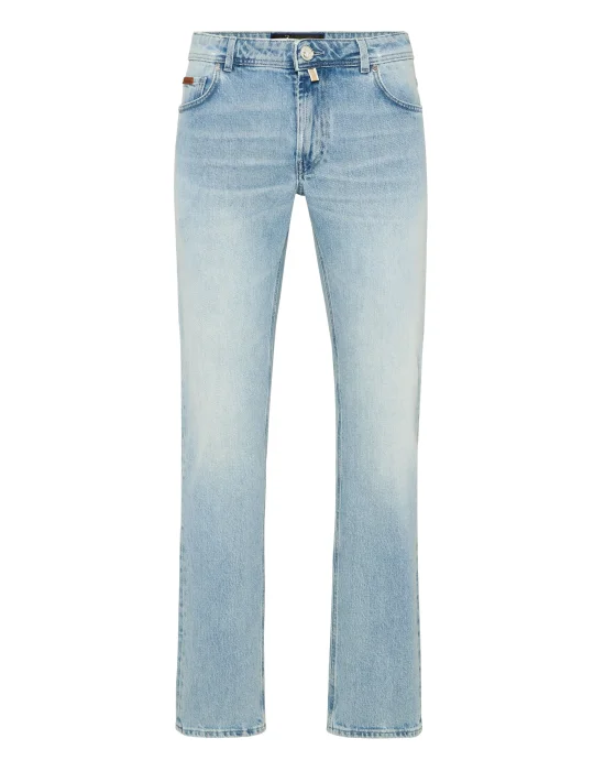 Denim Trousers Super Straight Cut
