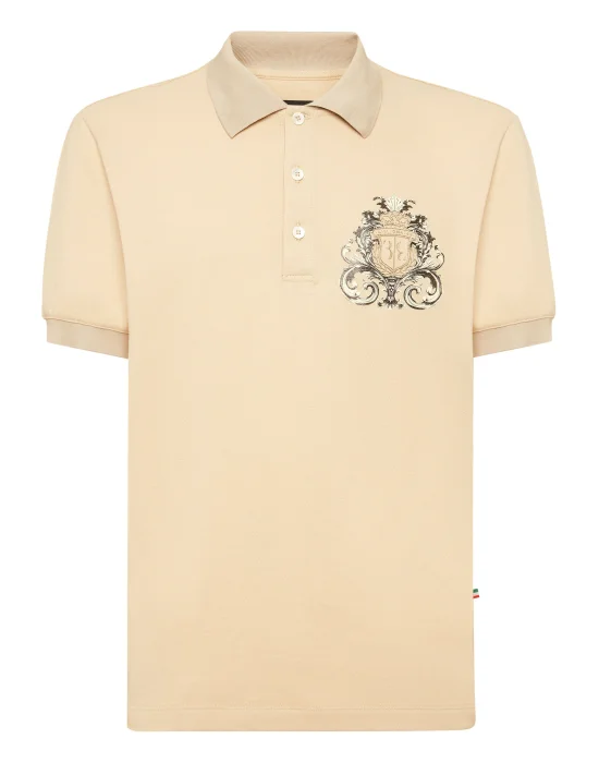 Polo Shirt SS Crest Baroque