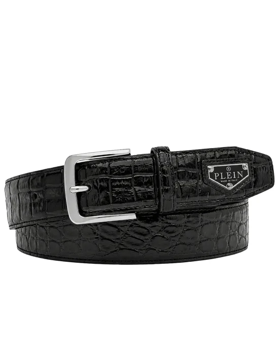 Leather Belt Triangle Cocco