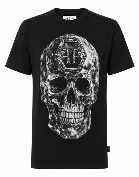 Jersey T-Shirt Glass Skull