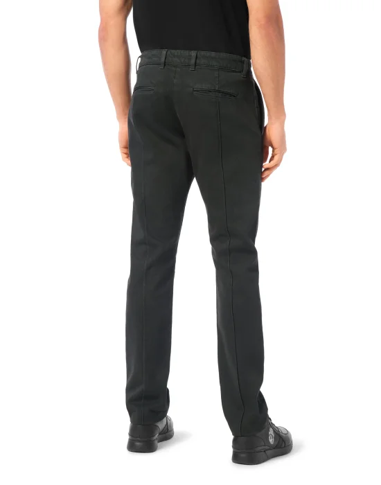 Denim Chinos Fit Trousers