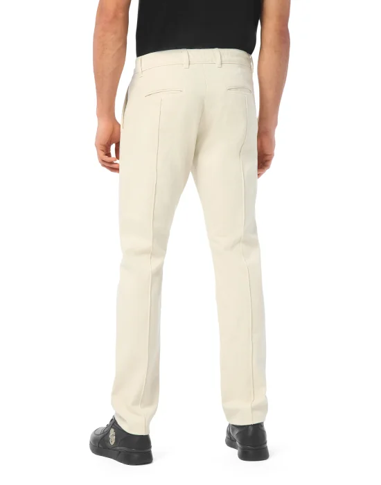 Denim Chinos Fit Trousers