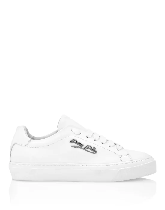 Nappa Leather Lo-Top Sneakers Signature
