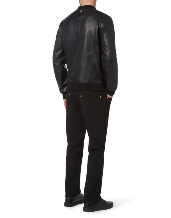 Leather Bomber
